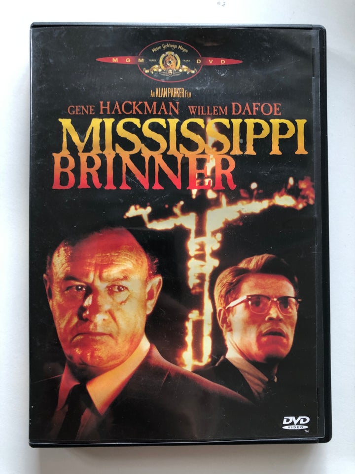 Mississippi Brinner, instruktør Alan Parker, DVD