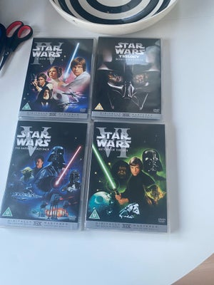DVD, Star Wars, Star Wars triologi cirka 1 år gammel, jeg sælger den da jeg aldrig rigtigt har set S