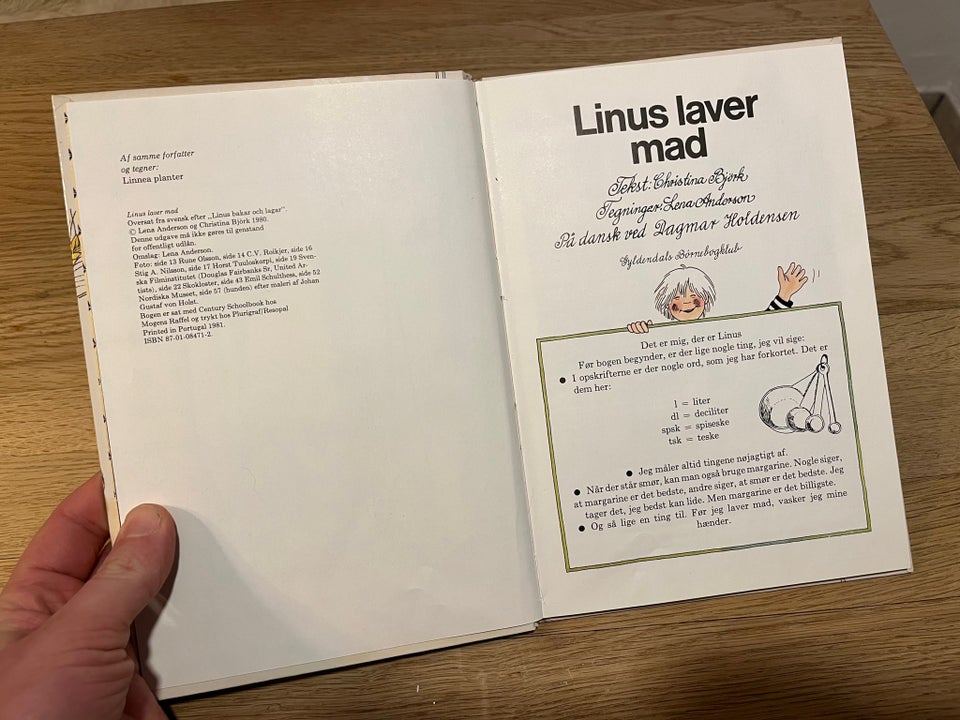 Linus laver mad, Christina Björk og Lena Anderson