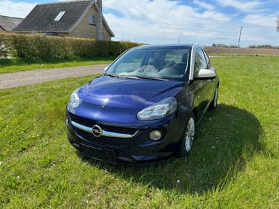 Opel Adam, 1,0 T 90 Glam, Benzin, 2016, km 140000, blå, nysynet, klimaanlæg, aircondition, ABS, airb