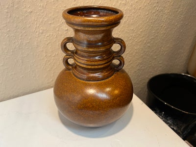 Keramik, Retro vase West Germany keramik, Fohr Keramik, FLOT stor og sjælden vase fra Fohr Keramik. 