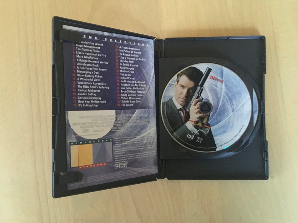 James Bond (007) Die Another Day (2002), DVD, action