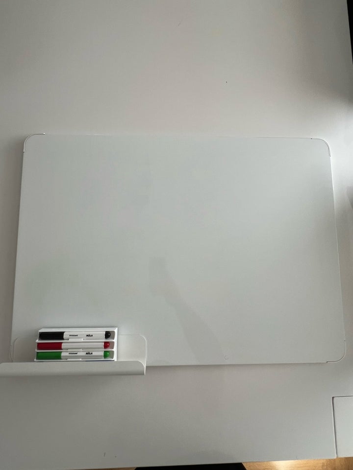 Whiteboard/magnettavle, hvid, 70X50 cm + 
Whiteb...