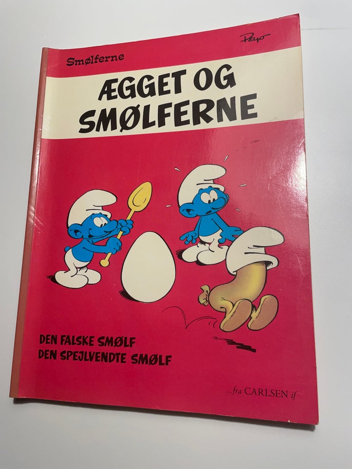 Ægget og smølferne nr 7, Peyo og Delporte, Tegneserie