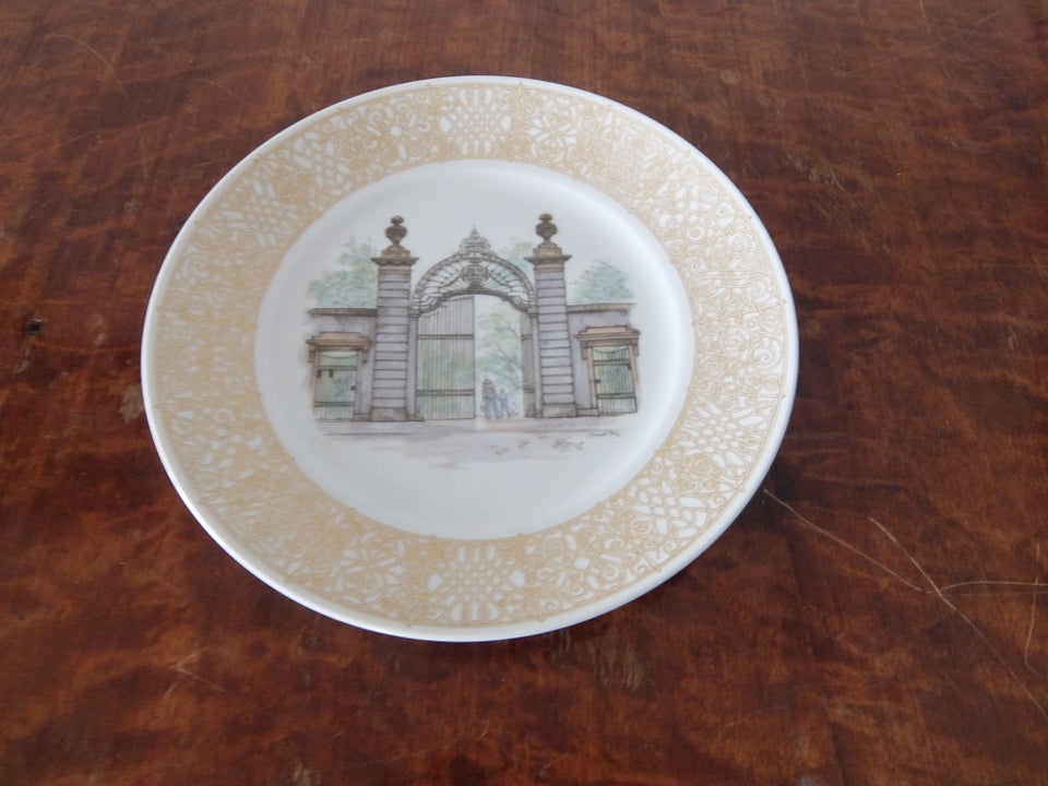 Porcelæn, Plate, Københavnske Prospekter