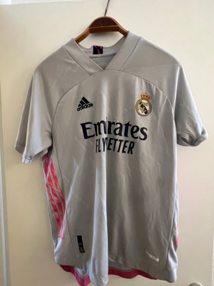 Fodboldtrøje, Real Madrid trøje 20/21 Authentic, Adidas
