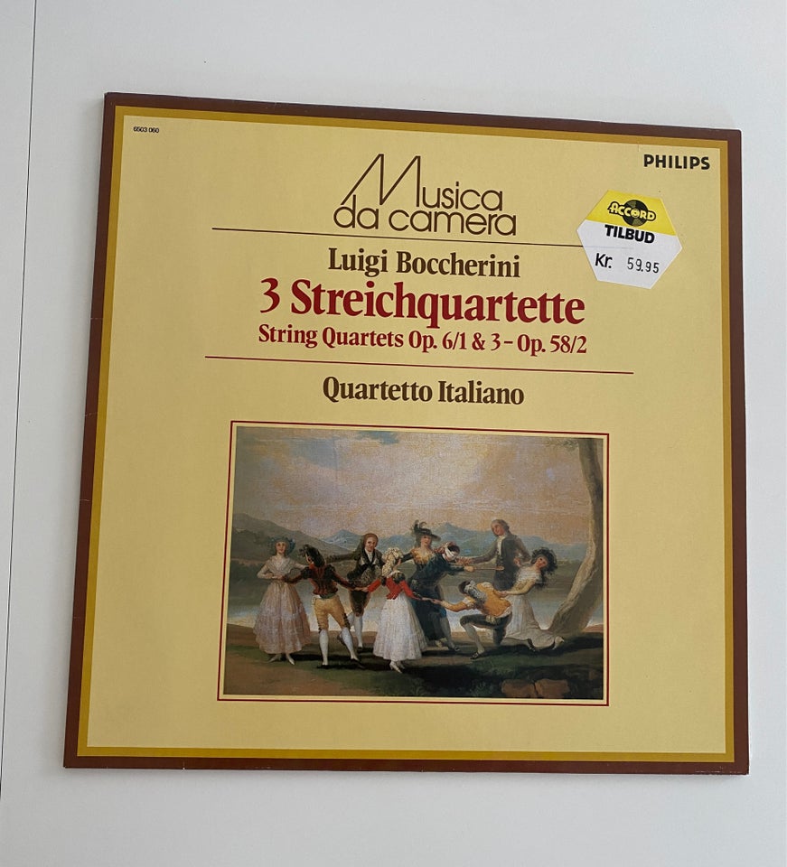 LP, Quartetto Italiano - Luigi Boccherini, 3
