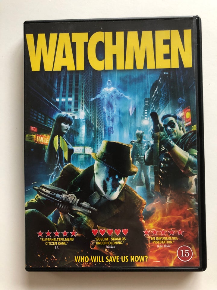 Watchmen , instruktør Zack Snyder, DVD