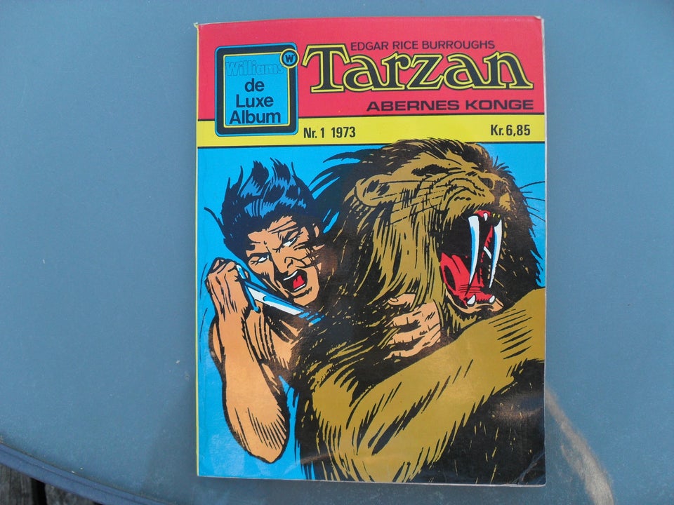 TARZAN, WILLIAM DE LUXE, Tegneserie