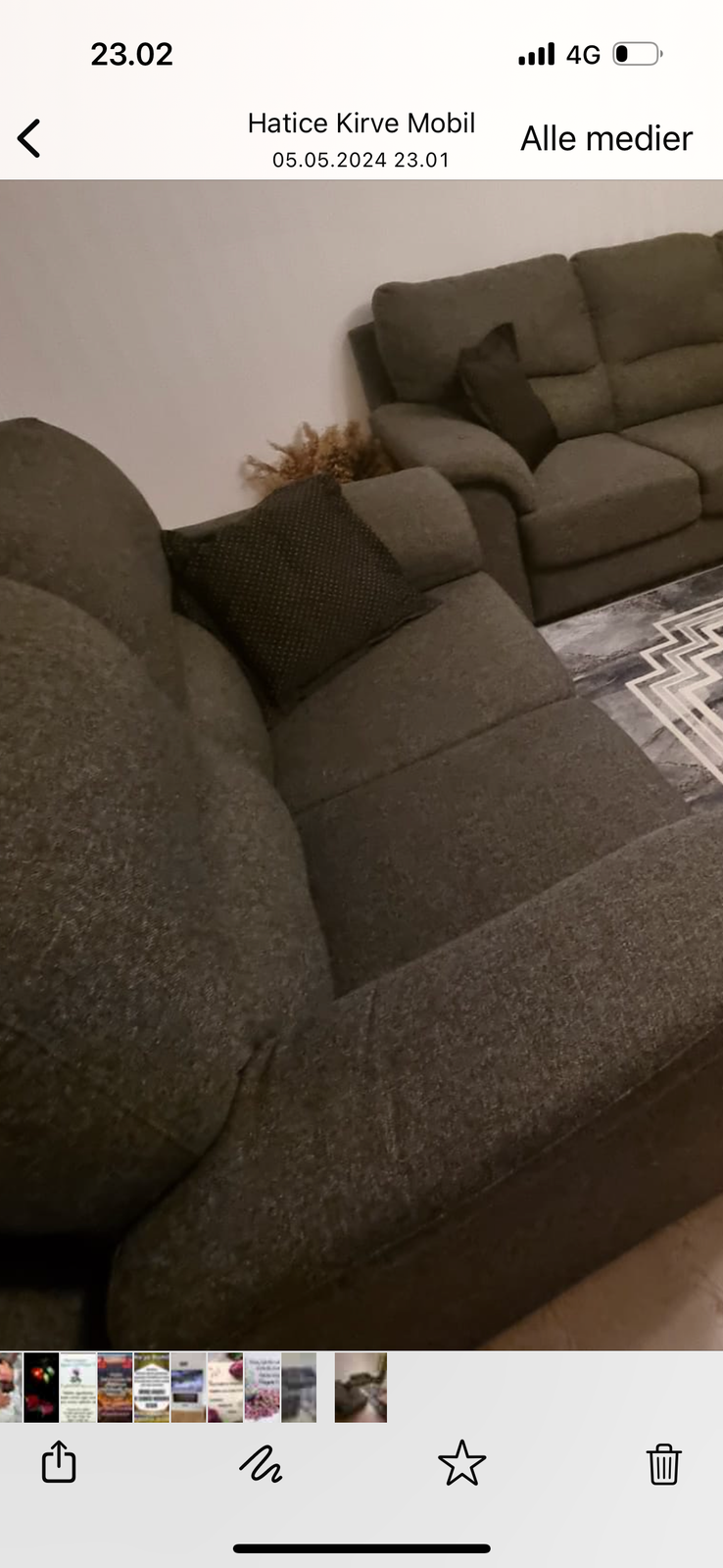 Sofa, flet