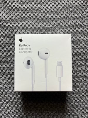 headset hovedtelefoner, Apple, EarPods with lightning connector, Perfekt, EarPods with lightning con