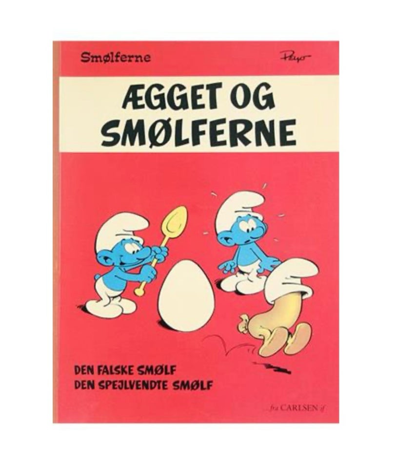 Ægget og smølferne nr 7, Peyo og Delporte, Tegneserie