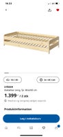 Gæsteseng, IKEA, b: 80 l: 200 h: 28