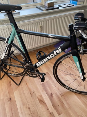 Triatloncykel, Bianchi, 56 cm stel, 22 gear, Sælger denne Bianchi cykel da den ikke bliver brugt mer