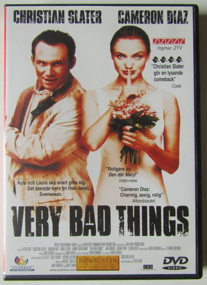 Very Bad Things, instruktør Peter Berg, DVD