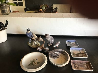 Porcelæn, Figurer og askebæger, Royal Copenhagen og B&G, 1 askebæger Carlsberg elefanterne 4415
1 as