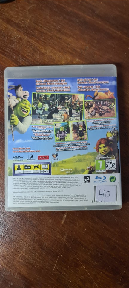 Shrek forever after, PS3