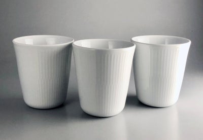 Porcelæn, Termokrus, Royal Copenhagen - Hvidriflet, Termokrus - 29 cl - nye og ubrugte - 1. sorterin