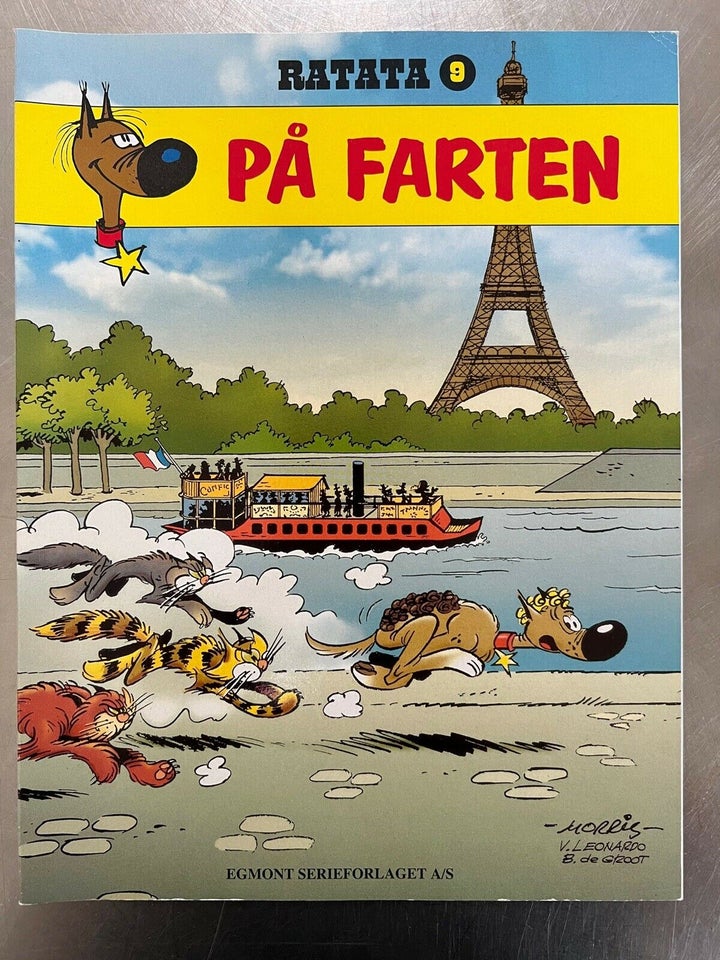 Ratata - På farten, Morris, Tegneserie