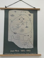 Udstillingsplakat , Joan Miró, b: 60 h: 85