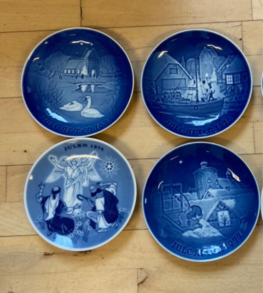 Div juleplatter, B&G, 1974