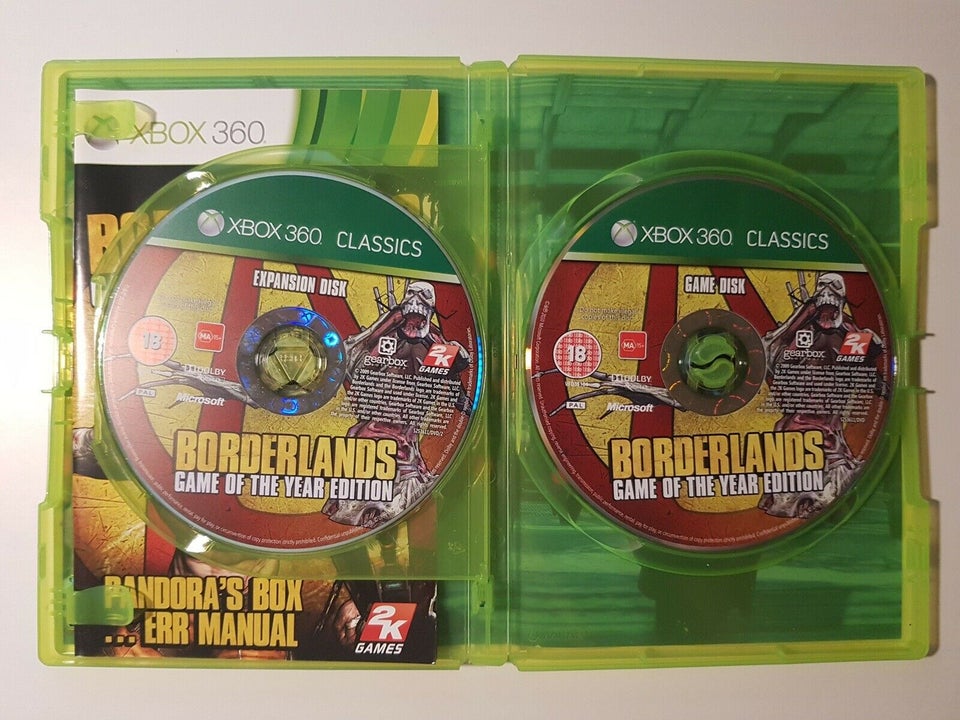 Borderlands, Xbox 360