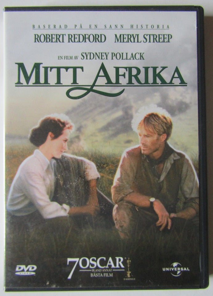 Out of Africa, instruktør Sydney Pollack, DVD