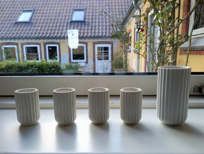 Vase, vintage vaser, Lyngby Porcelæn, Stilfulde små vaser fra Lyngby Porcelæn.
Rene, pæne og i god s