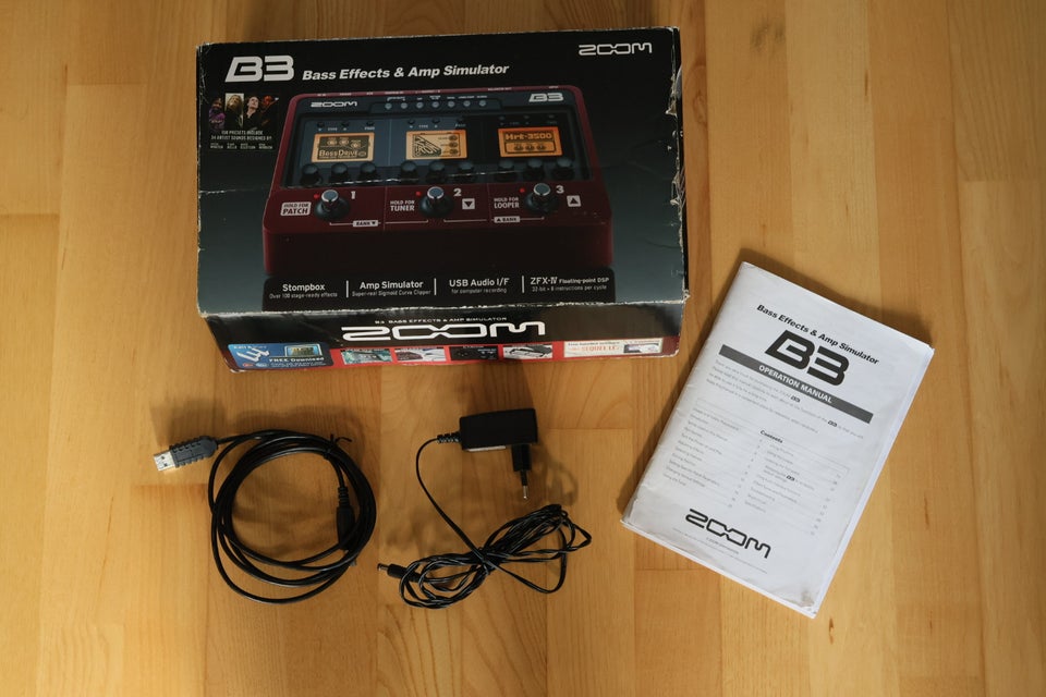 Multi-effect pedal, Zoom B3