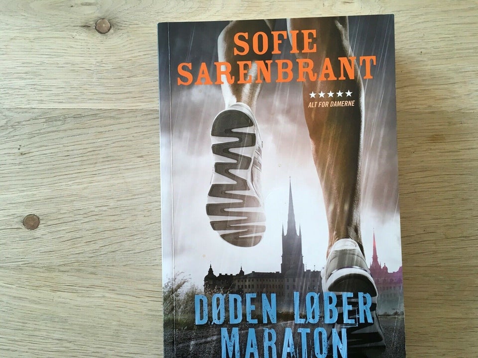 Døden løber maraton, Sofie Sarenbrant, genre: krimi og