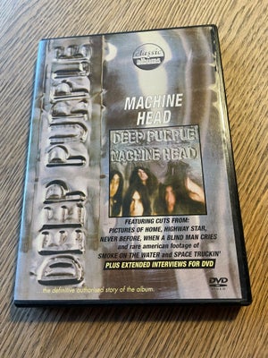 Deep Purple: Machine Head (DVD), rock, Musik-DVD med en fascinerende dokumentar om tilblivelsen og b