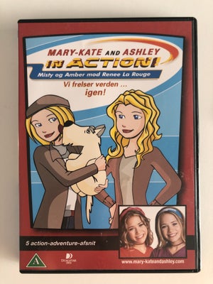 Mary-Kate and Ashley in action, instruktør Warner Bros., DVD, tegnefilm, Misty og Amber mod Renee La