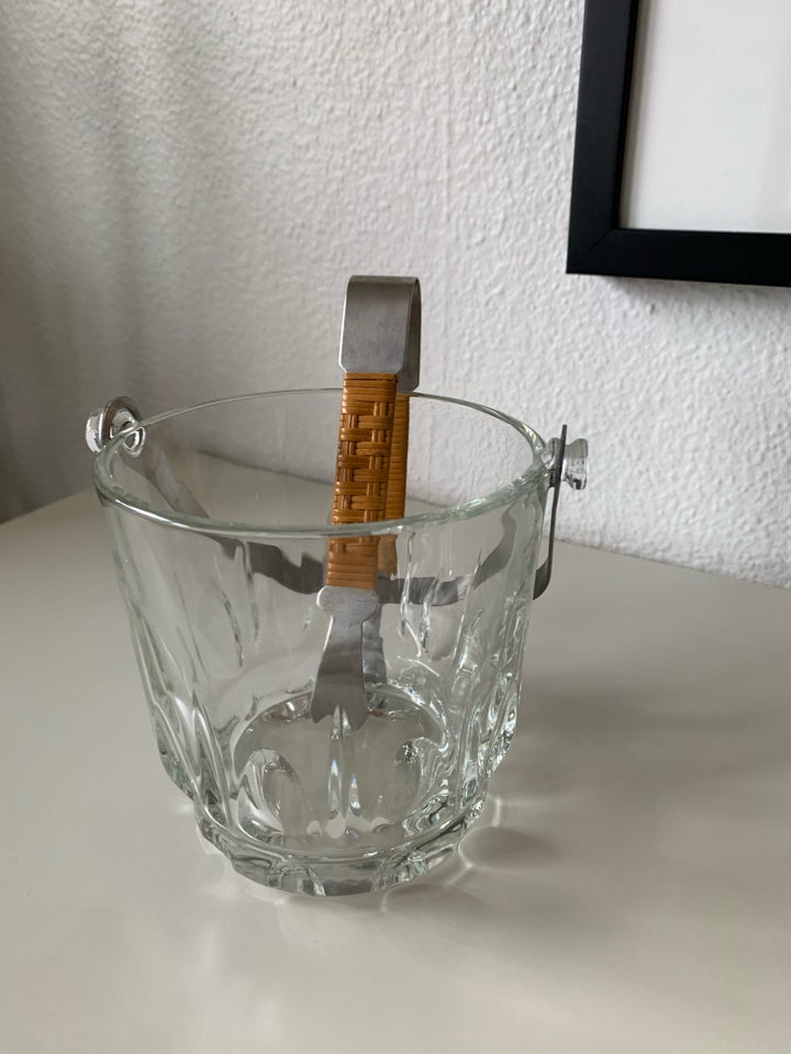 Glas, Retro isspand med tang