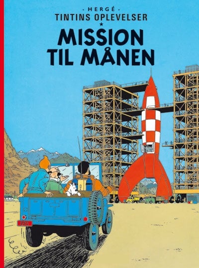 'Tintin' måneraket på 60cm