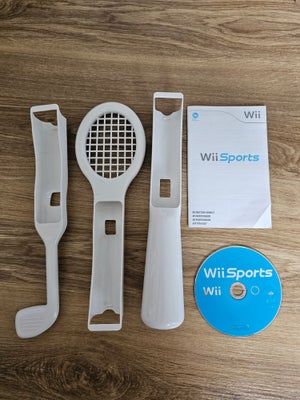 Wii sports med tilbehør til Nintendo wii, Nintendo Wii, Wii sports med tilbehør til Nintendo wii, vi