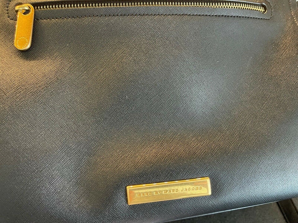 Skuldertaske, Marc By Marc Jacobs, læder