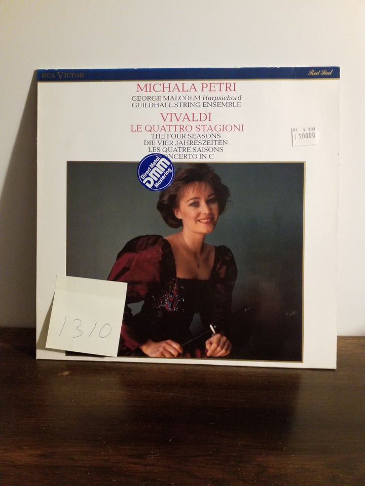 LP, MICHALA PETRI, VIVALDI-LE QUATTRO STAGIONI OP 8 NOS 1-4