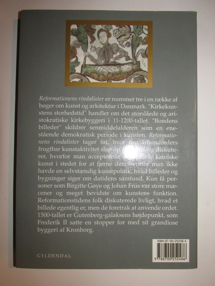 Reformationens rindalister, Axel Bolvig., emne: historie