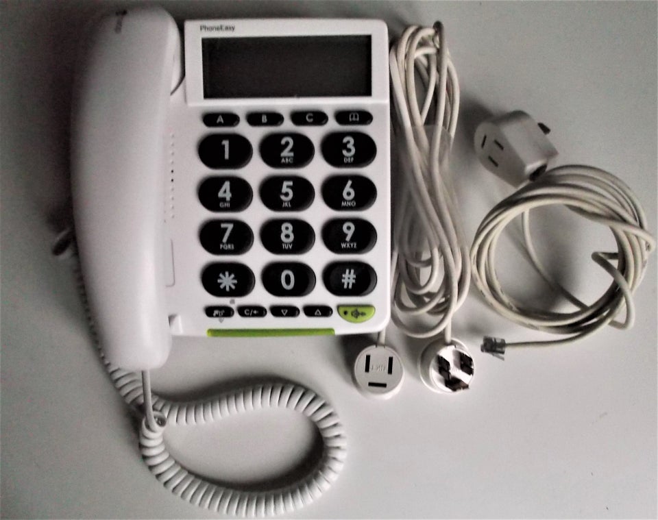 Forstærkertelefon, Doro PhoneEasy 312cs – dba.dk – Køb og Salg af Nyt og  Brugt