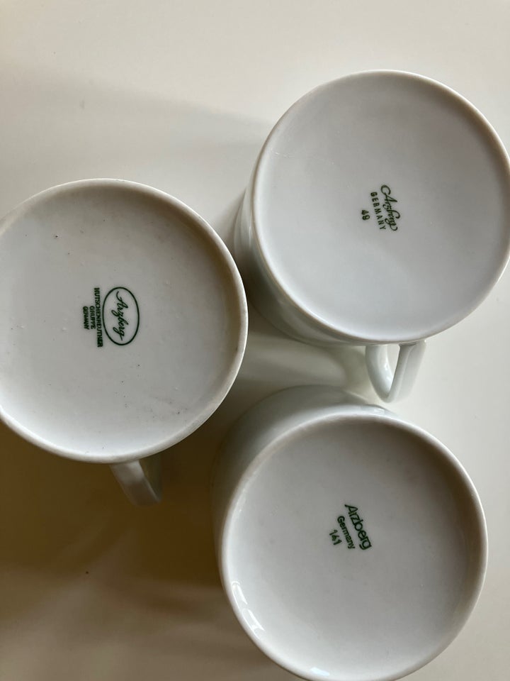 Porcelæn, kopper, Arzberg /Bianca - Athena