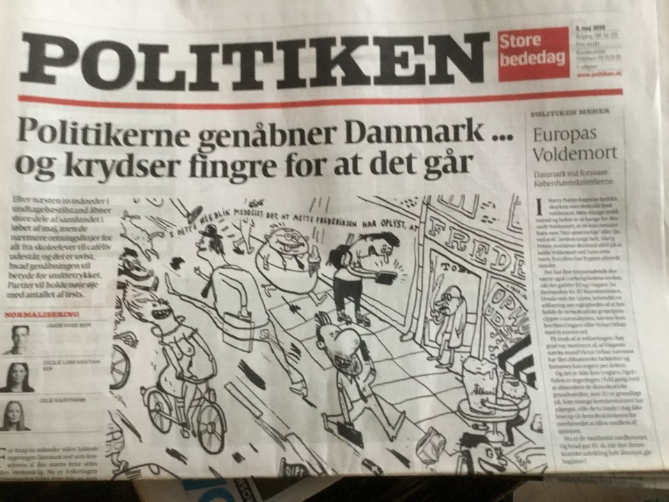 Politiken, Blad