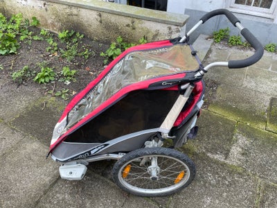 Thule Cougar, Used, Good condition, well used

Comes with Tricycle front wheel, but no bike attachme