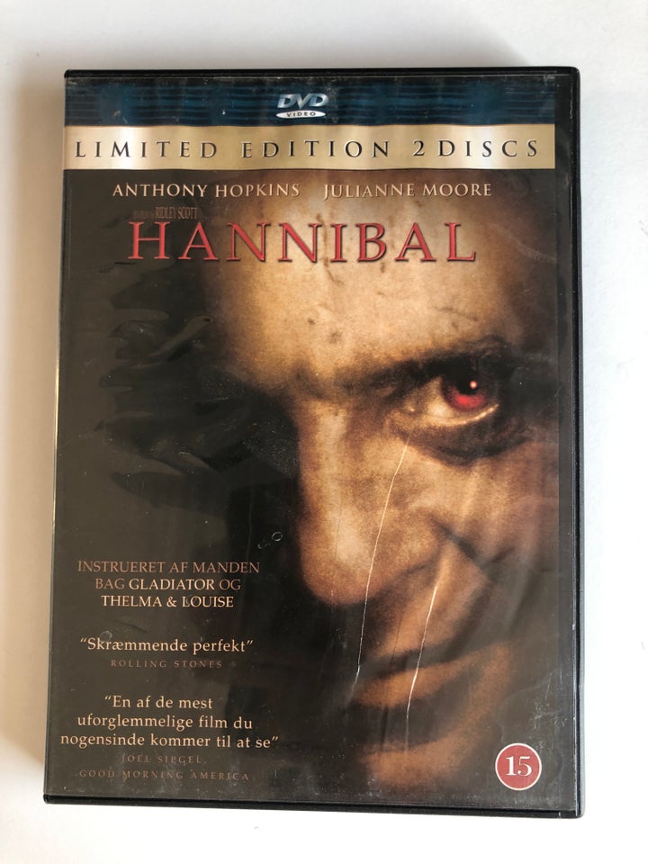 hannibal 2001 dvd