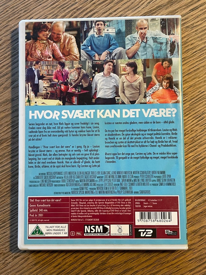 Hvor Svært Kan Det Være?, DVD, TV-serier