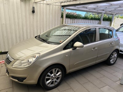 Opel Corsa, 1,2 16V Essentia aut., Benzin, aut. 2007, km 265000, guldmetal, nysynet, ABS, airbag, al