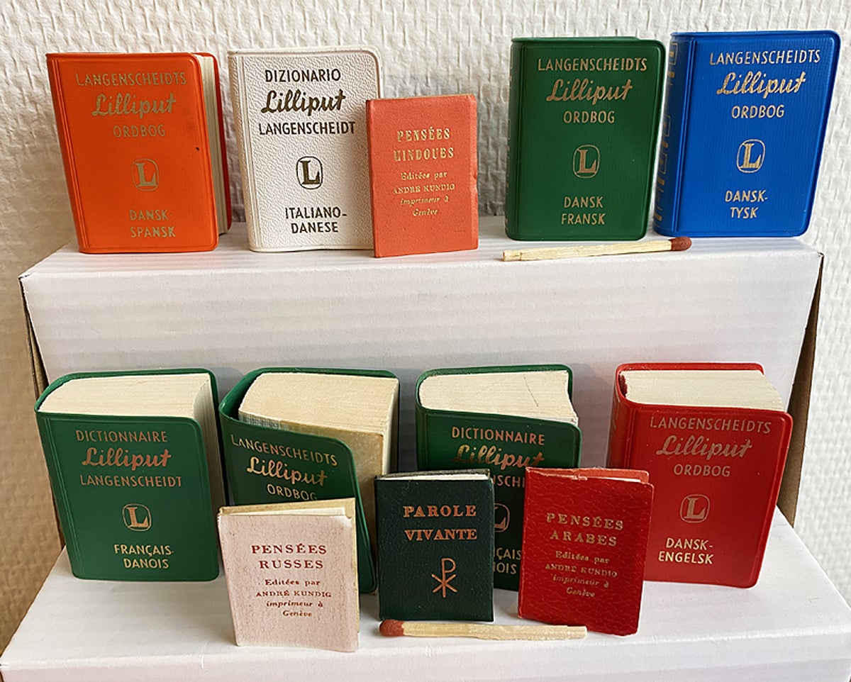 Miniature ordbøger, André Kundig