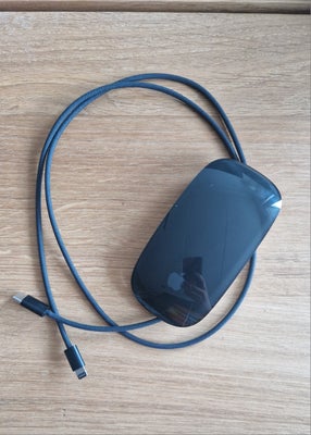 Mus, trådløs, Apple, Apple Magic Mouse - Black Multi-Touch Surface, Perfekt, Apple Magic Mouse - Bla