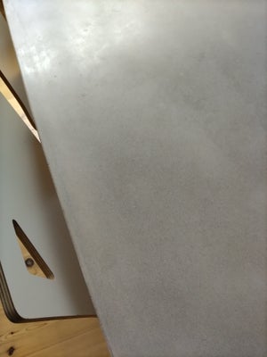 Spisebord, Beton bøg, Betonbord 100x200 cm. Bøge stel