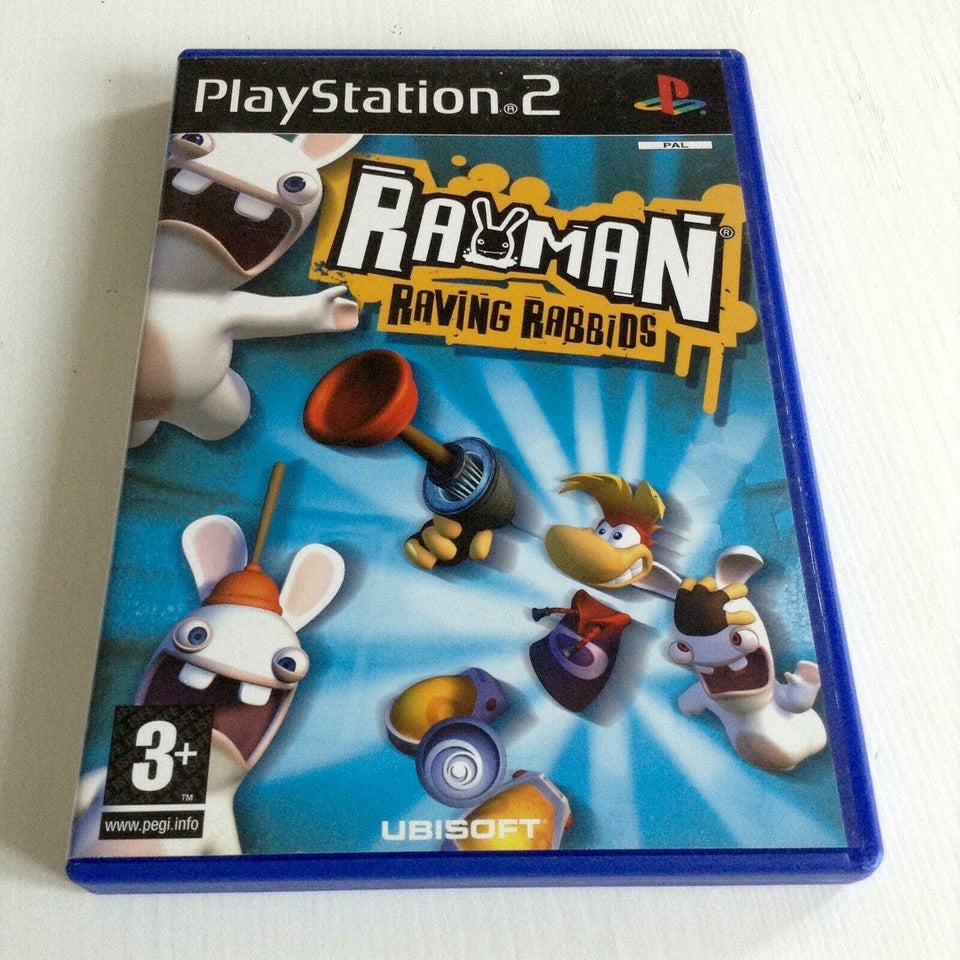 Rayman Raving Rabbids, PS2, adventure