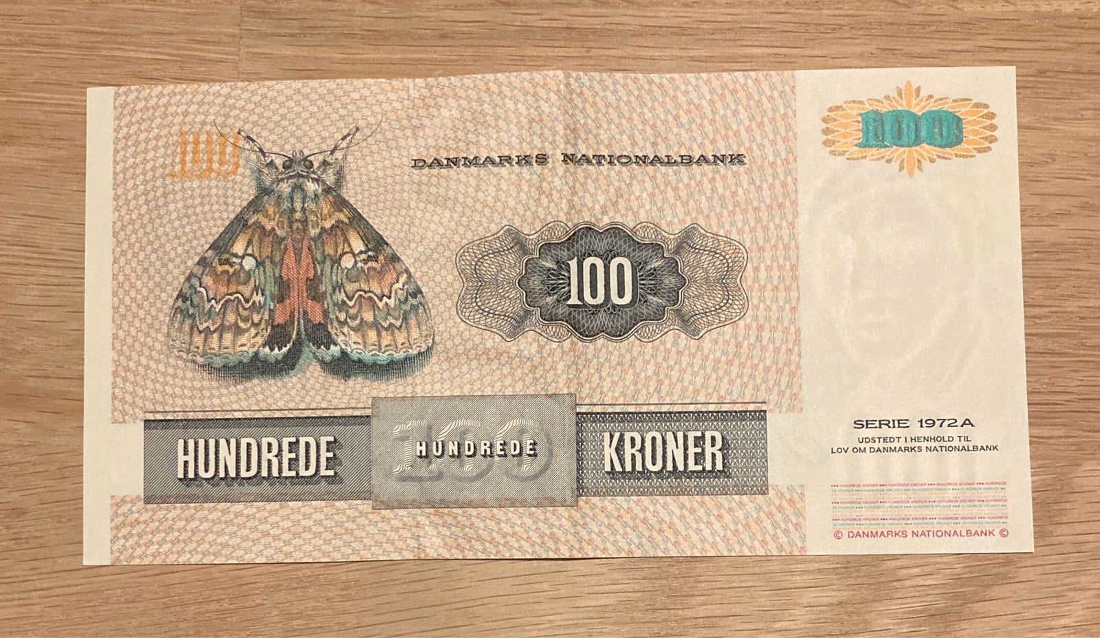 Danmark, sedler, 100 kr